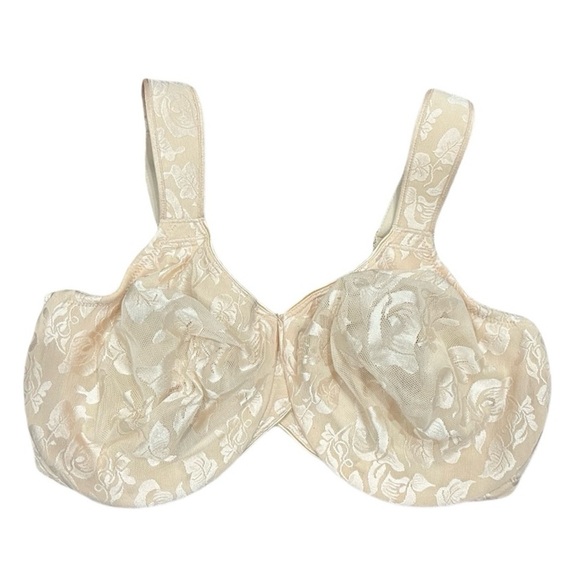 Wacoal Bra Women's 42DDD Cream Awareness Underwire Full Coverage - Picture 1 of 8